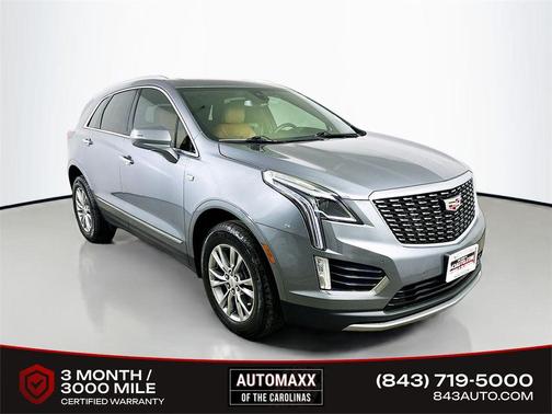 Satin Steel Metallic 2022 Cadillac XT5 Premium Luxury
