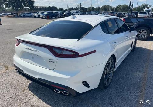 Snow White Pearl 2020 Kia Stinger GT1