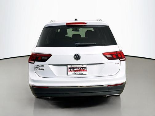 White Silver 2018 Volkswagen Tiguan 2.0T SEL