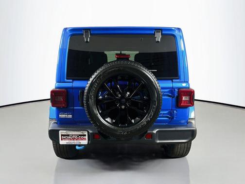 Hydro Blue Pearlcoat 2023 Jeep Wrangler 4xe Sahara