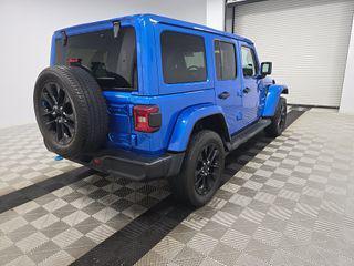 Hydro Blue Pearlcoat 2023 Jeep Wrangler 4xe Sahara