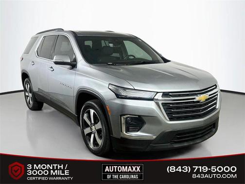 Sterling Gray Metallic 2023 Chevrolet Traverse LT Leather
