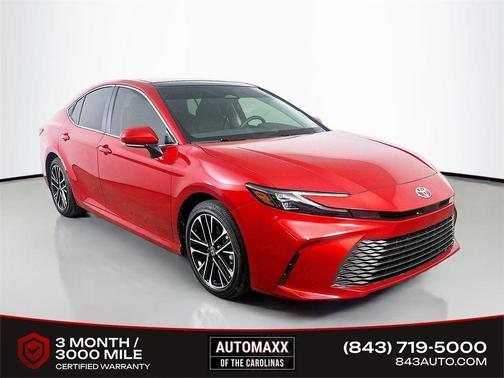Supersonic Red 2025 Toyota Camry XLE