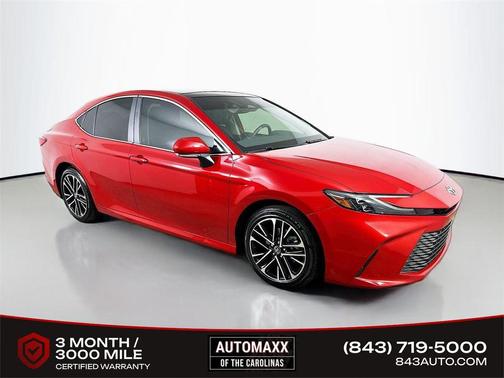 Supersonic Red 2025 Toyota Camry XLE
