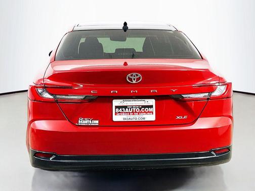 Supersonic Red 2025 Toyota Camry XLE