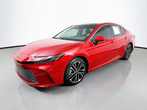 Supersonic Red 2025 Toyota Camry XLE