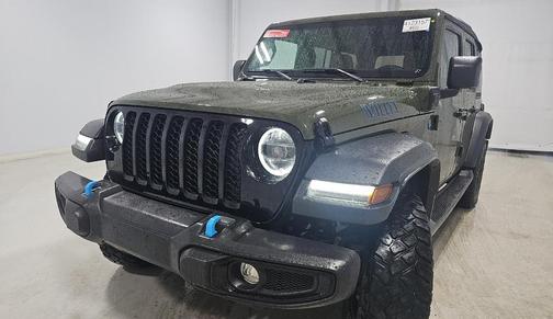 Sarge Green Clearcoat 2023 Jeep Wrangler 4xe Willys
