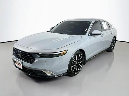 Gray 2025 Honda Accord Hybrid Touring