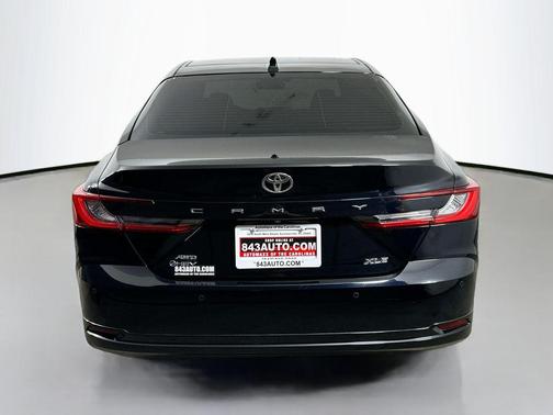 Midnight Black Metallic 2025 Toyota Camry XLE