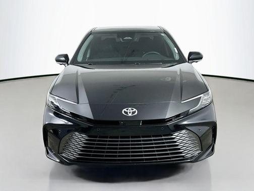 Midnight Black Metallic 2025 Toyota Camry XLE