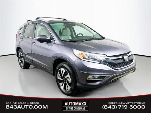 Modern Steel Metallic 2015 Honda CR-V Touring