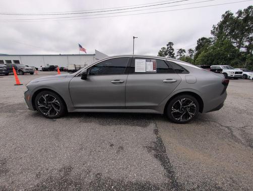 Steel Matte Gray 2025 Kia K5 GT-Line