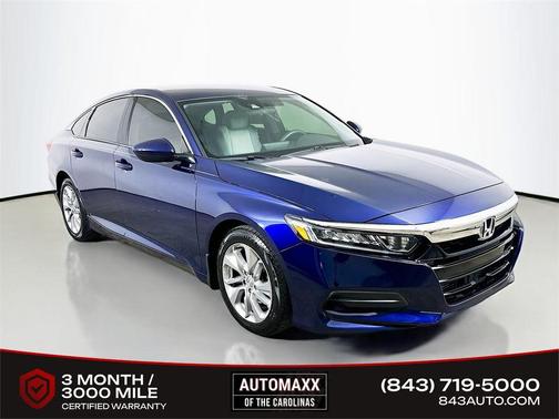 Obsidian Blue Pearl 2020 Honda Accord LX 1.5T