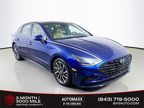 Stormy Blue 2020 Hyundai SONATA Limited