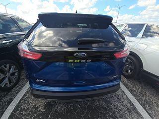 Blue Metallic 2022 Ford Edge SEL
