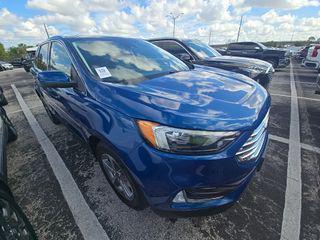 Blue Metallic 2022 Ford Edge SEL
