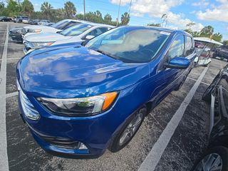 Blue Metallic 2022 Ford Edge SEL