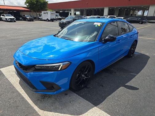 Boost Blue Pearl 2023 Honda Civic Sport