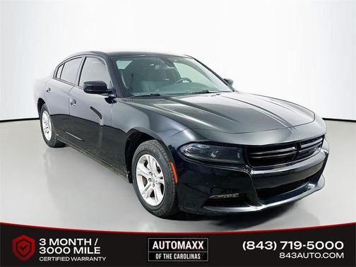 Pitch Black Clearcoat 2022 Dodge Charger SXT