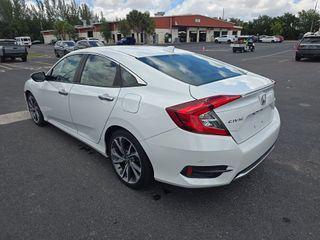 Platinum White Pearl 2019 Honda Civic Touring