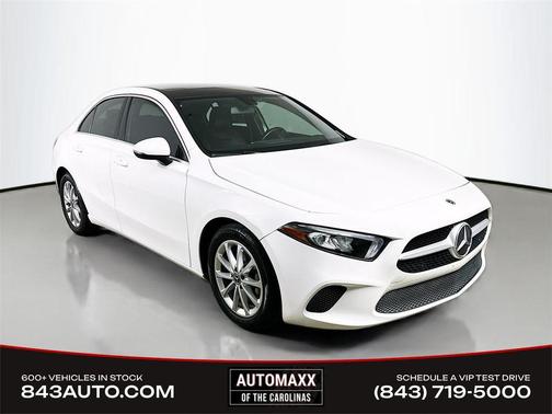 White 2021 Mercedes-Benz A-Class A 220