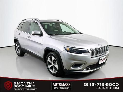 Billet Silver Metallic Clearcoat 2019 Jeep Cherokee Limited