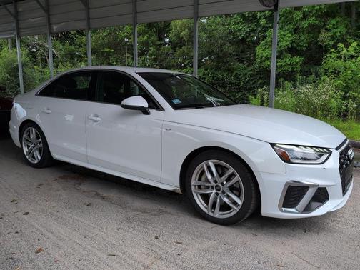 White 2024 Audi A4 45 S line Premium Plus