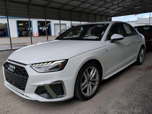 White 2024 Audi A4 45 S line Premium Plus