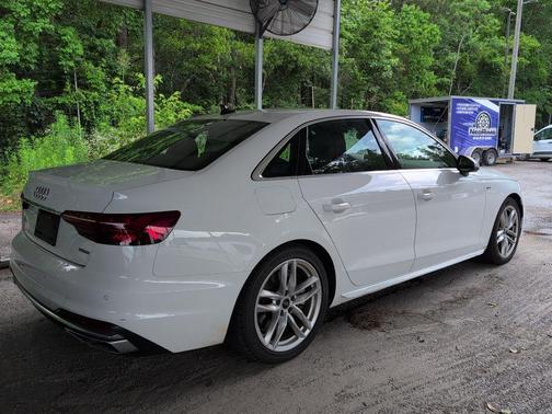 White 2024 Audi A4 45 S line Premium Plus