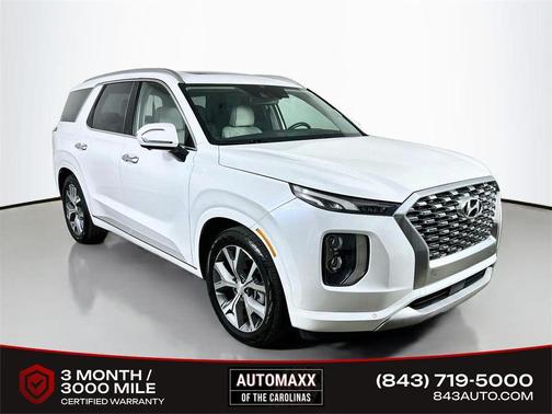 Hyper White 2022 Hyundai PALISADE Limited