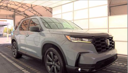 Obsidian Blue Pearl 2025 Honda Pilot Sport