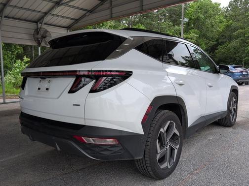 White Pearl 2024 Hyundai TUCSON Limited