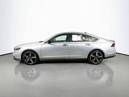 Solar Silver Metallic 2024 Honda Accord Hybrid Sport