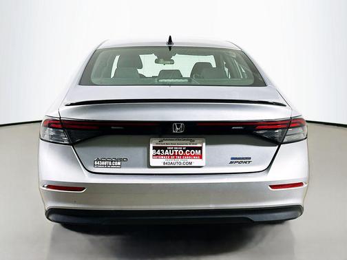 Solar Silver Metallic 2024 Honda Accord Hybrid Sport