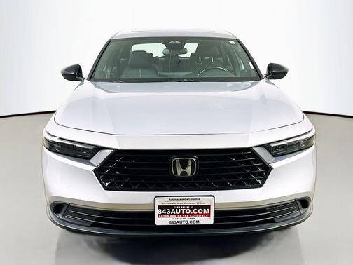Solar Silver Metallic 2024 Honda Accord Hybrid Sport