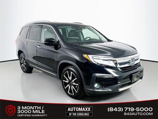 Crystal Black Pearl 2020 Honda Pilot Touring 8-Passenger