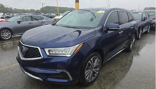 Fathom Blue Pearl 2019 Acura MDX 3.5L w/Technology Package