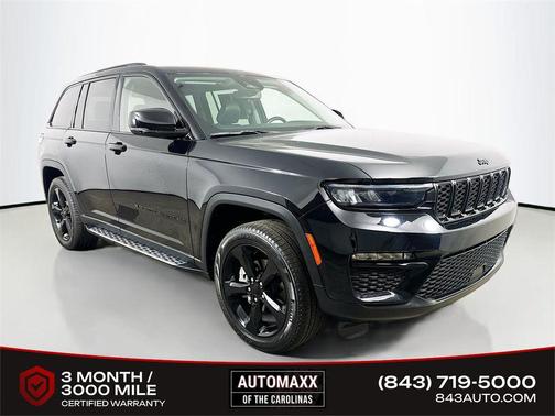 Diamond Black Crystal Pearlcoat 2023 Jeep Grand Cherokee Limited