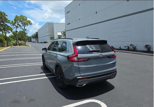 Gray 2025 Honda CR-V Hybrid Sport FWD