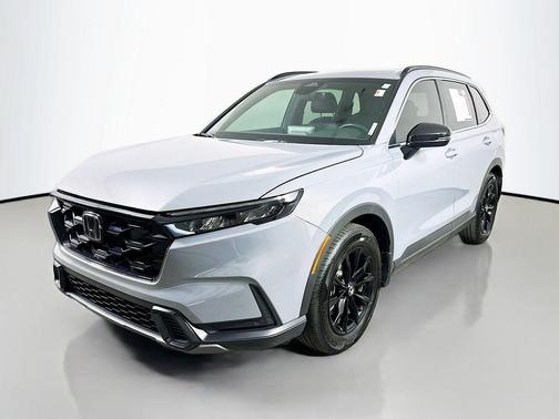 Gray 2025 Honda CR-V Hybrid Sport FWD