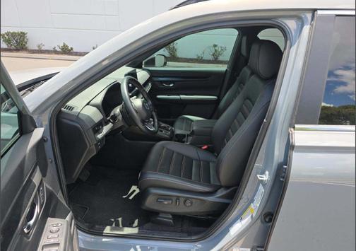 Gray 2025 Honda CR-V Hybrid Sport FWD