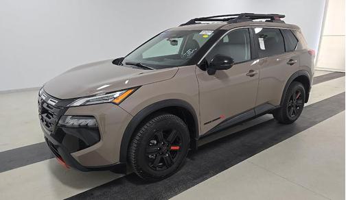 Baja Storm Metallic 2025 Nissan Rogue Rock Creek