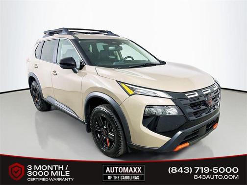Baja Storm Metallic 2025 Nissan Rogue Rock Creek