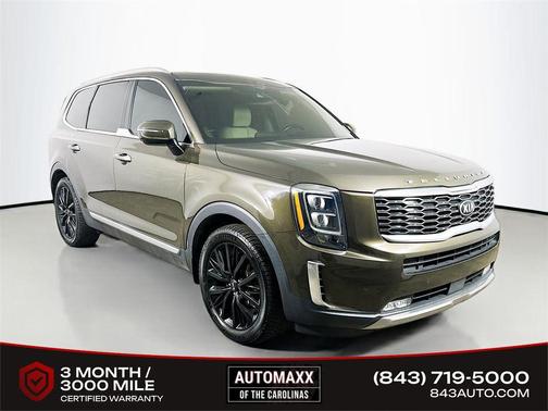 Dark Moss 2021 Kia Telluride SX