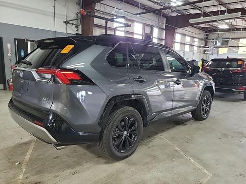 Midnight Black Metallic 2022 Toyota RAV4 Hybrid SE