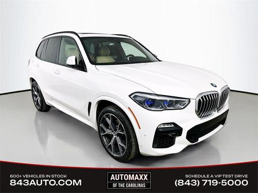 Alpine White 2021 BMW X5 xDrive40i