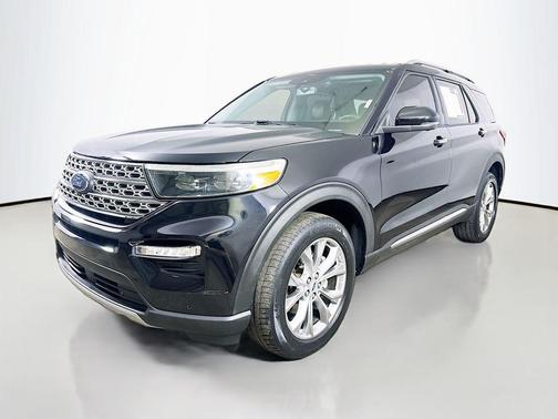 Agate Black Metallic 2021 Ford Explorer Limited