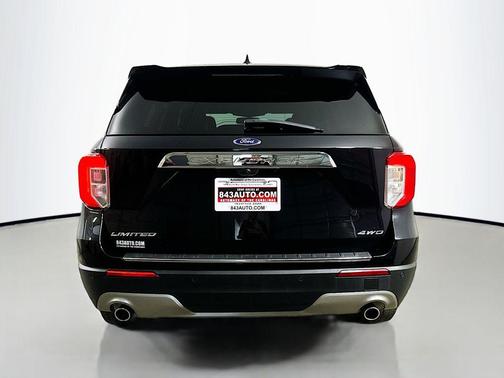 Agate Black Metallic 2021 Ford Explorer Limited