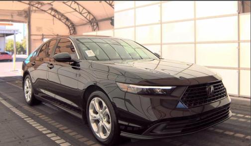 Crystal Black Pearl 2025 Honda Accord LX 1.5T