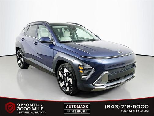 Denim Blue Pearl 2024 Hyundai KONA Limited
